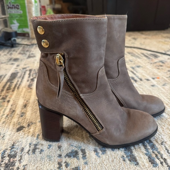 Napoleoni Brown Suede Women’s Ankle Boots - Size 39 - Picture 8 of 8